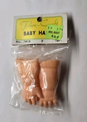 Fibre-Craft 2  Baby Hands One Pair #7413