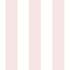 Classic Stripe Wallpaper Sassy B Tease 187541 Pink & White Girls Bedroom Muriva
