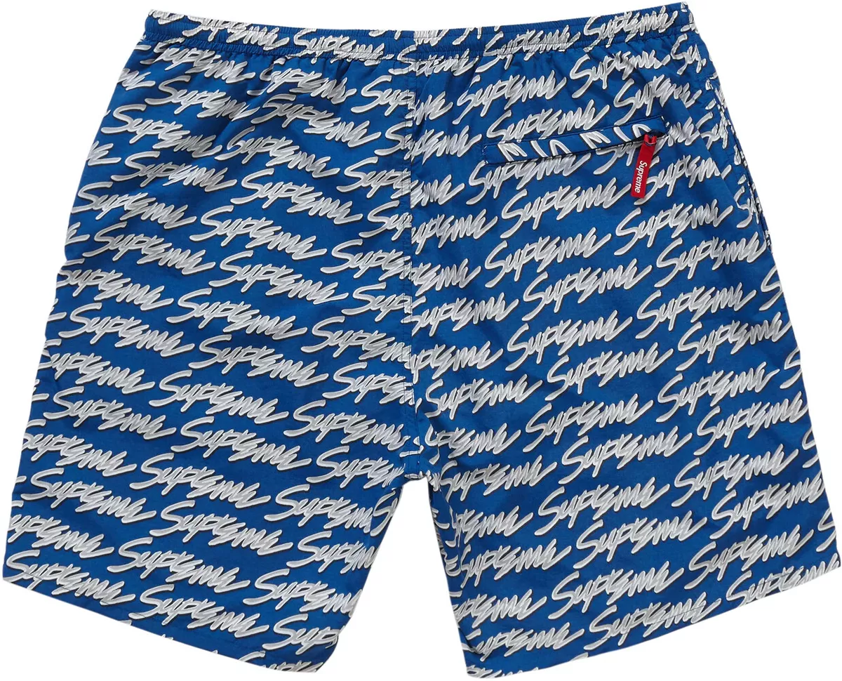 Signature Script Logo Water Short / M-