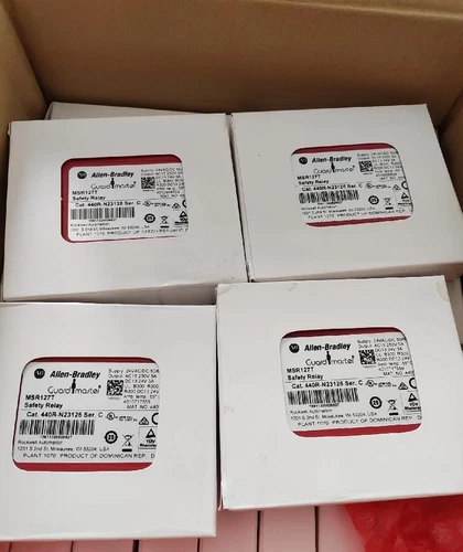 Nuovo relè di sicurezza Allen Bradley 440R-N23126 Guardmaster MSR127TP - Foto 1 di 1