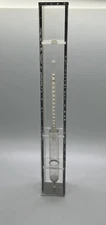 Glass Meter Hydrometer Gravity Alcohol Beer sugar Clear Vintage