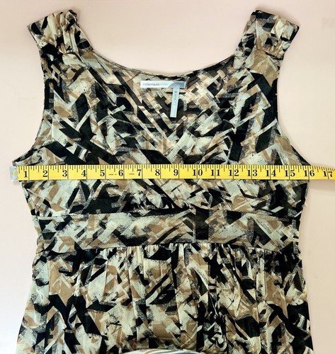 Beautiful Classiques Entier Peplum Sleeveless Blouse Side Zip Sz Petite Med. PM - Picture 7 of 9