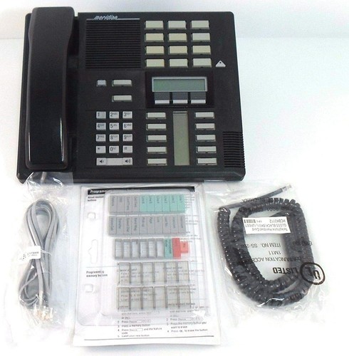 Nortel Norstar M7310 Phone w/ New Handset handset Cord Base Cord and Lit Pack