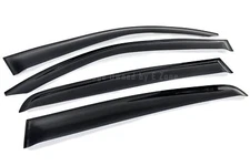 Out-Channel Window Visor Vent Rain Wind Guard Shade Fit 19-Up Ram 1500 CREW CAB