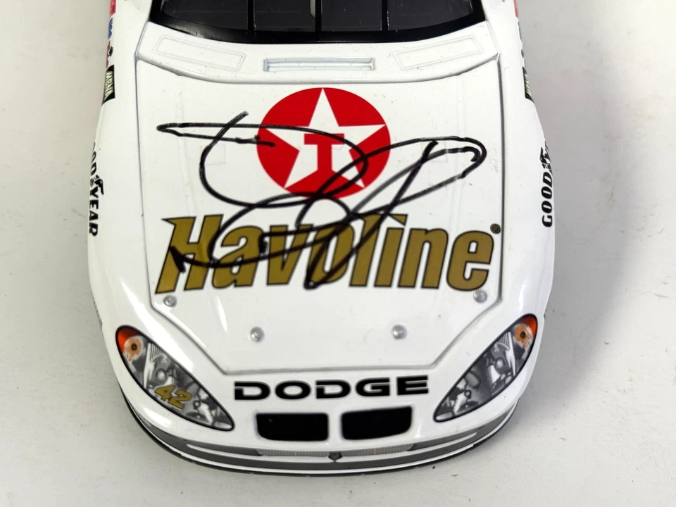 Action Jamie McMurray 2003 #42 Havoline White Gold Autographed 1:24 SIGNED RARE! - Image 2 of 4
