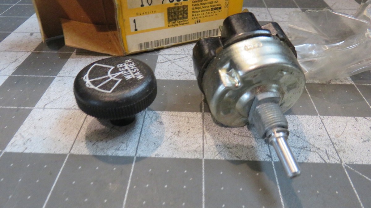 1V7362 GENUINE OEM CAT Washer & Wiper SWITCH CATERPILLAR | eBay