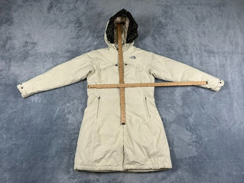THE NORTH FACE HYVENT PARKA DOWN WARM WINTER WOMENS JACKET LARGE WHITE - Picture 9 of 18