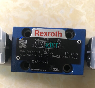 REXROTH R900972658 4WRAP6W7-07-30=G24K4/M=00 Proportional Valve brand new