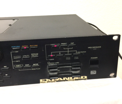 Roland Super JV-1080 ~ 64-VOICE Synthesizer Module with 4x Roland Super JV-1080 ~ 64-VOICE Synthesizer Module with 4x