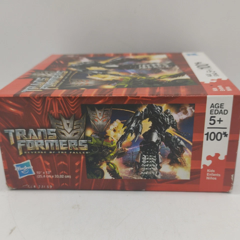 Hasbro Transformers 100 Piece Puzzle Revenge the Fallen New 2008 - Image 4 of 4