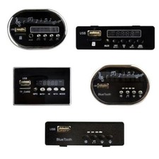 Reproductor de música Bluetooth para coche eléctrico de 12 V interfaz USB pantalla batería