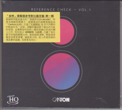 ''Canton: Reference Check Vol.1 UHQCD'' Inakustik Germany Audiophile HQCD CD New