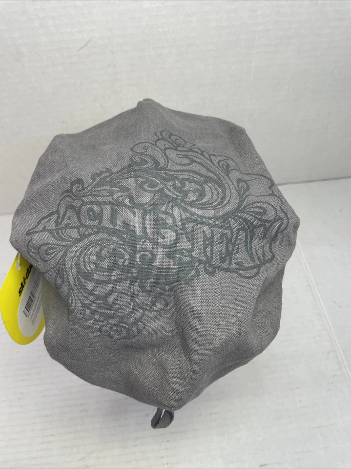 Nuevo + Etiquetas Sombrero Ski-Doo Gris con Logo Rosa Equipo de Carreras Hiedra Gorra Moto de Nieve Atado Trasero Foto 4 de 4