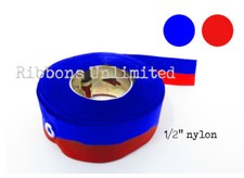 Fits 1/2" Blue/Red Replacement Nylon Typewriter Ribbon 13YDS w/eyelets NEW