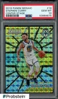 2019 Mosaic Center Stage #14 Stephen Curry Warriors PSA 10 GEM MINT