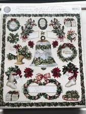 The Gifted Line  John Grossman Christmas Greens 8    11  Stickers NEW