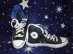black converse ebay