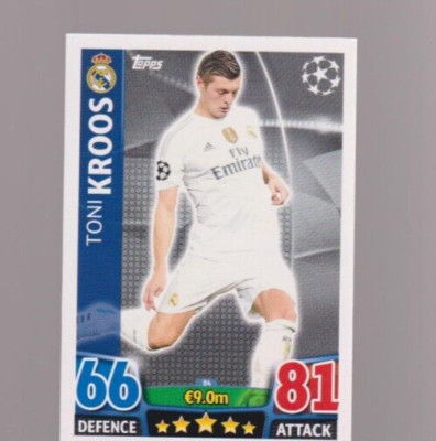 Topps CHAMPIONS LEAGUE MATCH ATTAX 2015-2016 Trading Card TONI