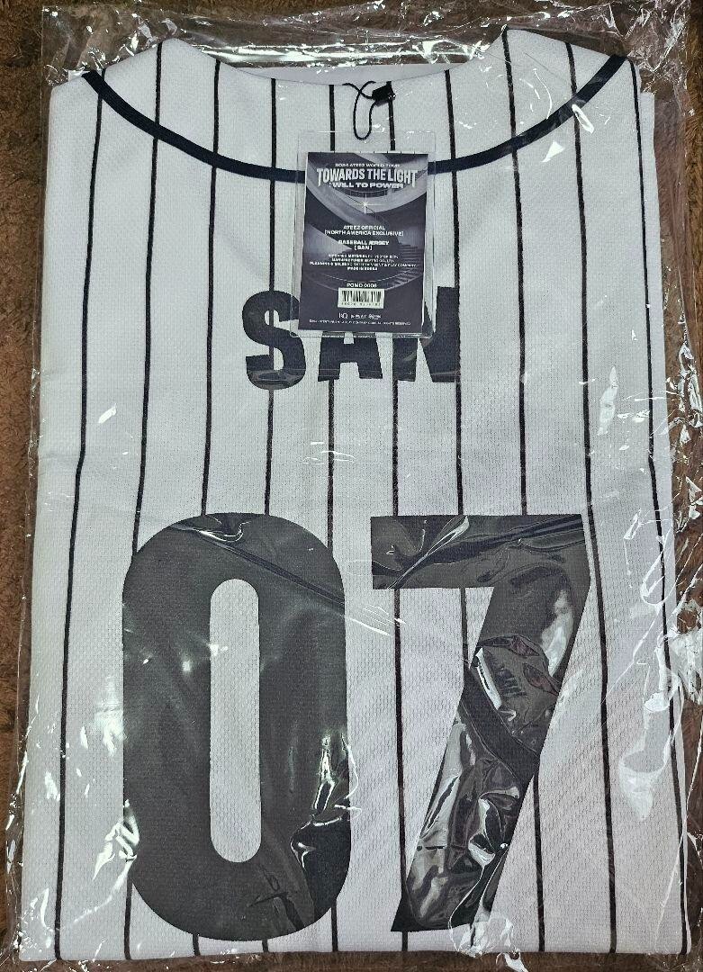 ATEEZ SANベースボールTシャツ Ateez San Baseball Jersey - Etsy