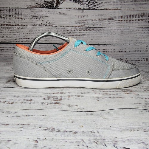 NRS Vibe Outdoor Water Comfort Boat Lace Up Shoe Sneaker Gray Orange Women Sz 10 - Picture 5 of 22