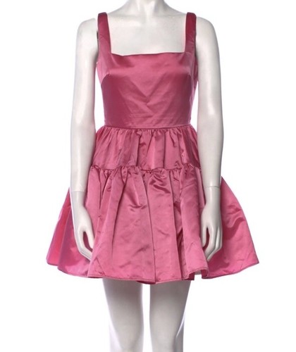 SAU LEE Britney Dress in Rose Pink Size 0 - Picture 3 of 12