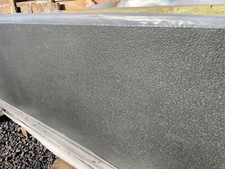 Black Leathered Finish Granite Upstands / Skirting 2500 x 100mm x 20mm