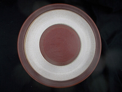 Denby Töpferscheibe Dessertteller. Durchmesser 8¼ Zoll. 21 cm.
