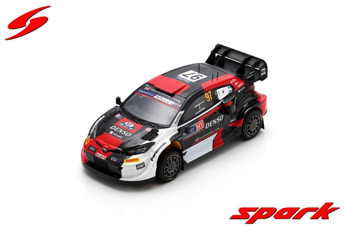Spark S6737 1/43 GR Yaris Rally1 HYBRID No.97 WRT 5th Rally