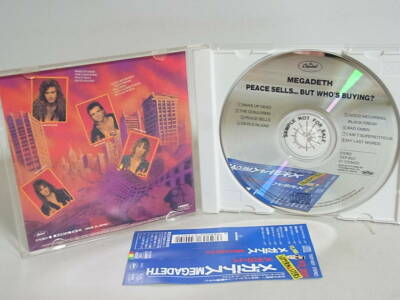 MEGADETH Peace sells but who's buying? PROMO JAPAN CD TOCP-6537 MEGADETH Peace sells but who's buying? PROMO JAPAN CD TOCP-6537