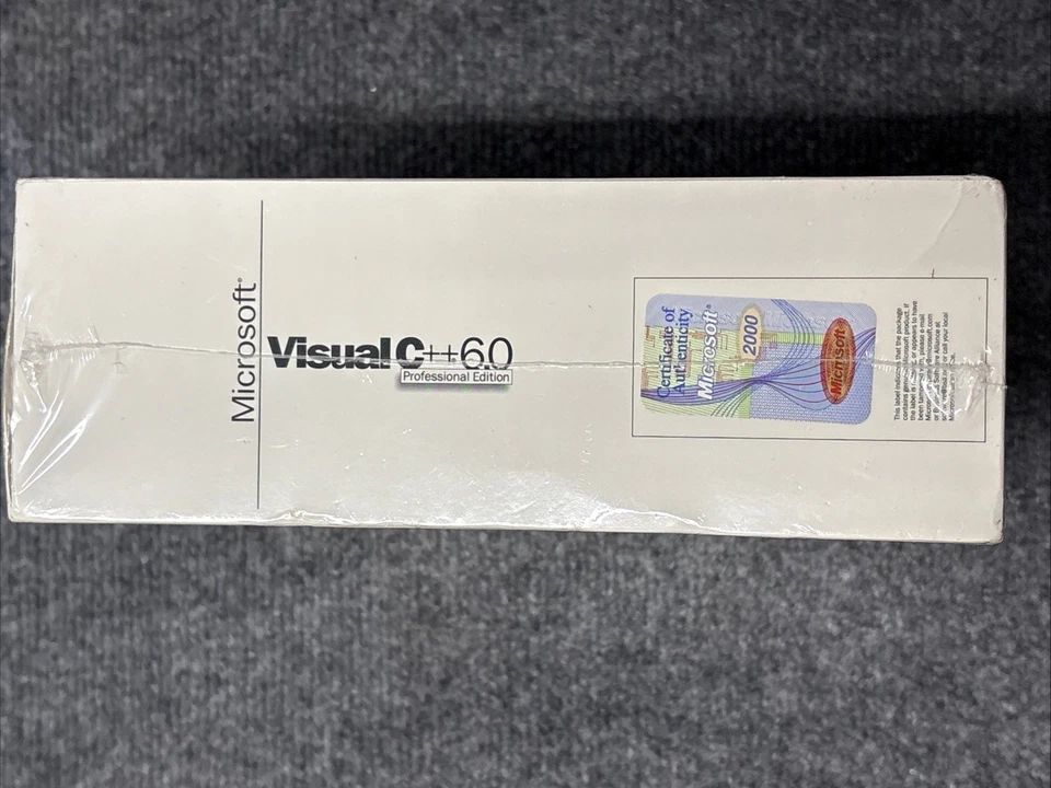 Microsoft Visual C++ 6.0 Professional Edition Retail Package NOS Factory Sealed - Image 4 of 4