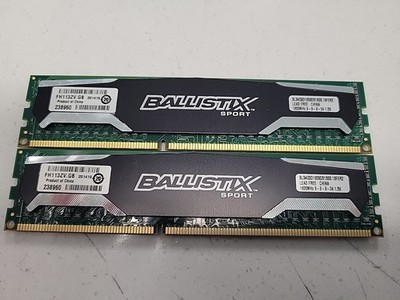 Crucial Ballistix Sport BLS4G3D1609DS1S00.16FPR2 DDR3 PC3-12800u 4 x 2GB = 8GB