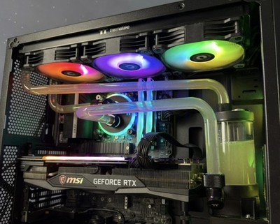 Thermaltake Pacific C360 DDC Hard Tube Kit + Corsair XL5 Coolant