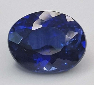 Oval Cut 6-8 Ct Blue Sapphire Natural Awesome Loose EGL Certified Gemstone SP111