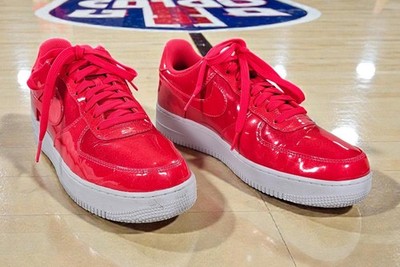 Nike Air Force 1 '07 LV8 UV ''Siren Red'' Patent Leather - Men's 9.5 - Flaw