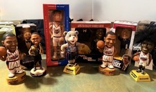 Houston Rockets Bobblehead Lot 8 Yao, Calvin Murphy, Hakeem, Moochie, More