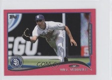 2014 Topps Mini Pink BCA 17/25 Will Venable #64 1d9