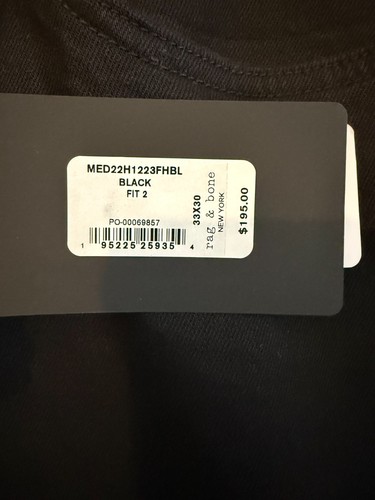 Rag & Bone Men's Slim-Fit Black Jeans (BRAND NEW) - MSRP $185 - Picture 7 of 9