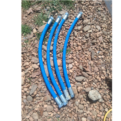 #ad #ad Synflex 3130 12 Thermoplastic Hydraulic Hose Set 4 Blue 36in w Fittings $100.00