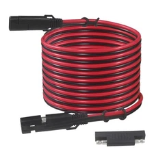 SAE to SAE Extension Cable 16AWG - 20FT SAE Cable Battery Charger Extension C...