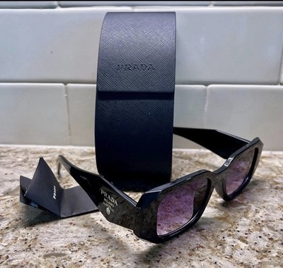 PRADA Milano Women s Rectangle Sunglasses with Authentication card. 