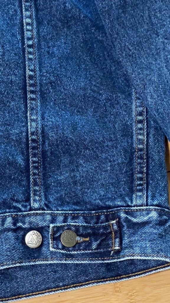 Guess Georges Marciano Vintage Denim Jacket Made in USA Size L 80s