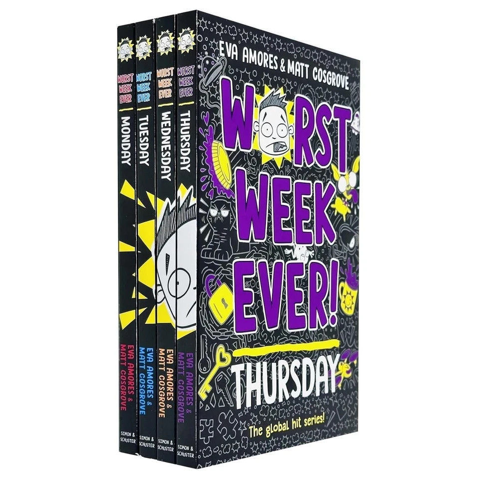 B&Q - Worst Week Ever Series 4 Books Collection Set (MondayTuesdayWednesdayThursday) - Image 11