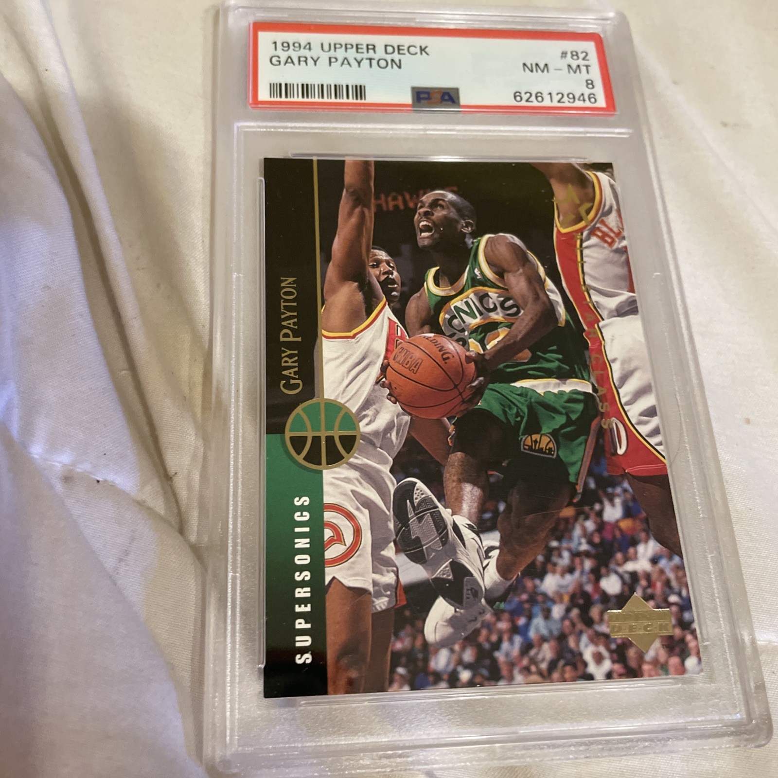 1994-95 Upper Deck - Gary Payton #82 PSA8