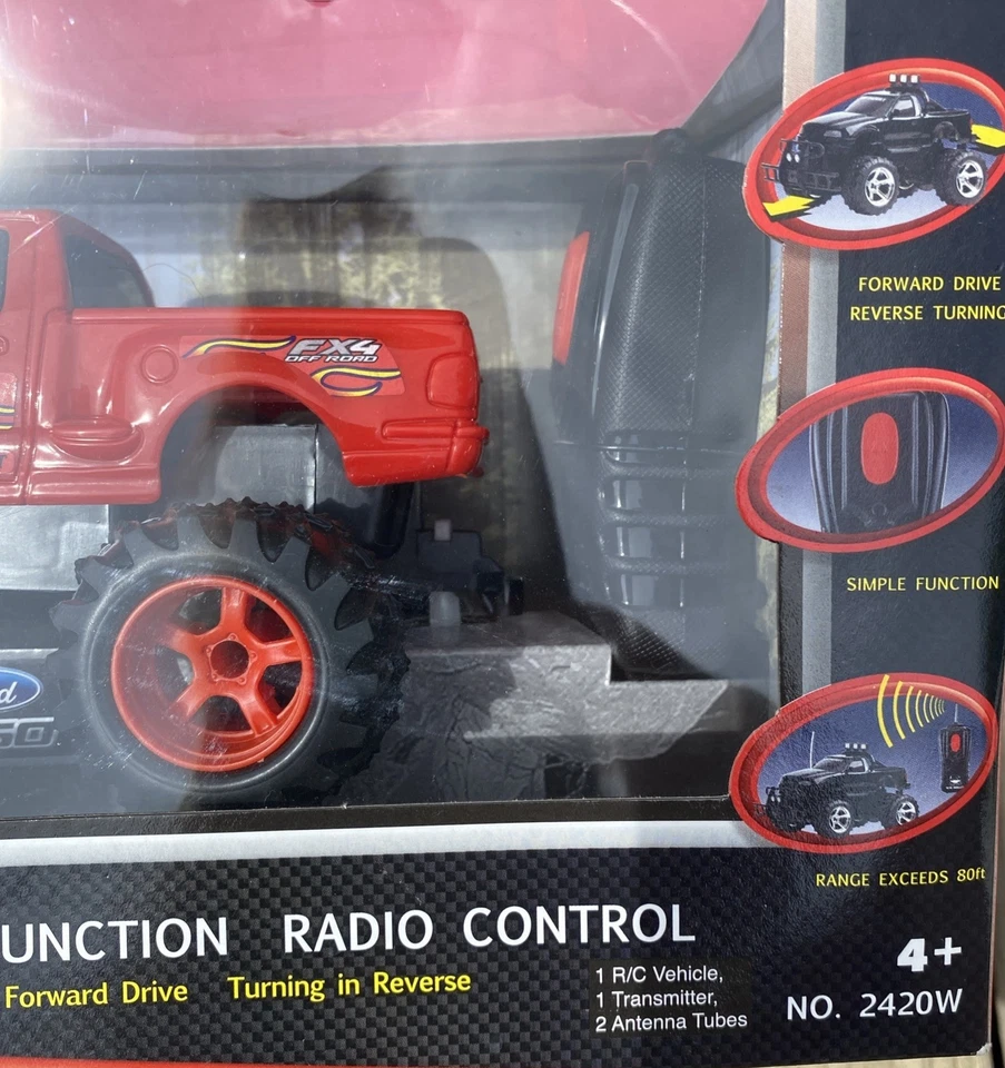 Bright R/C Simple F-150 Ford Function Radio Control Vehicle Red NiB - Image 3 of 4