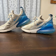 Nike Air Max 270 White University Blue Running Shoes