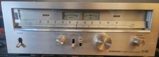 Vintage Pioneer TX-7500 AM/FM Stereo Tuner Silver Face Powers On