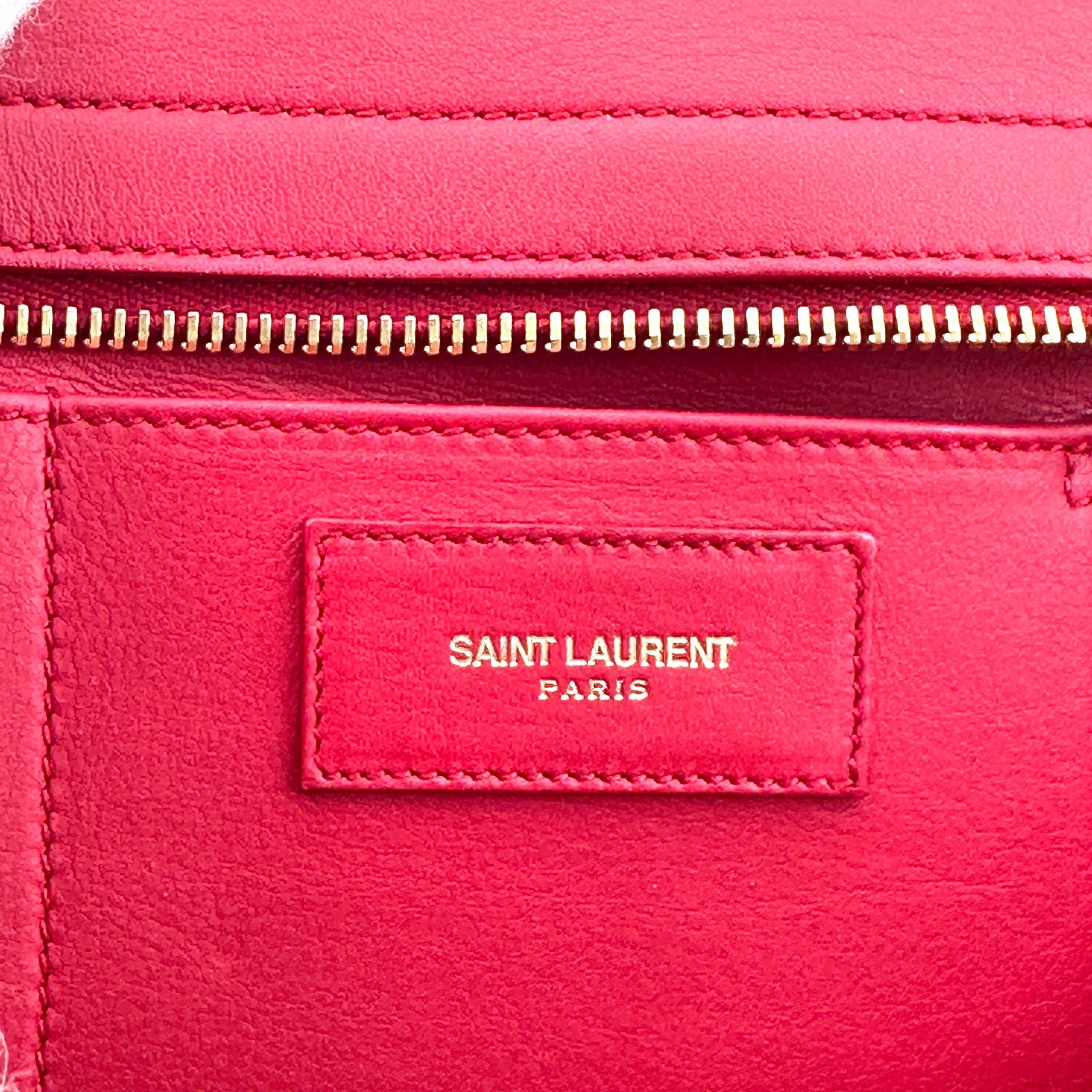 Saint Laurent Red 2way Bag Leather — image 15