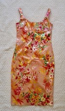 Dolce & Gabbana Dress D&G 🌸Floral Stretch Sexy🌸 Silky Beautiful 28”waist IT40