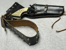 Vintage Hahn 45 SA .177 Caliber Pistol/Revolver With Hahn 45 Fast Draw Holster