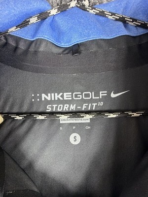 Nike Golf Storm-FIT 10 Men's S Blue Zip Golf Jacket Pebble Beach